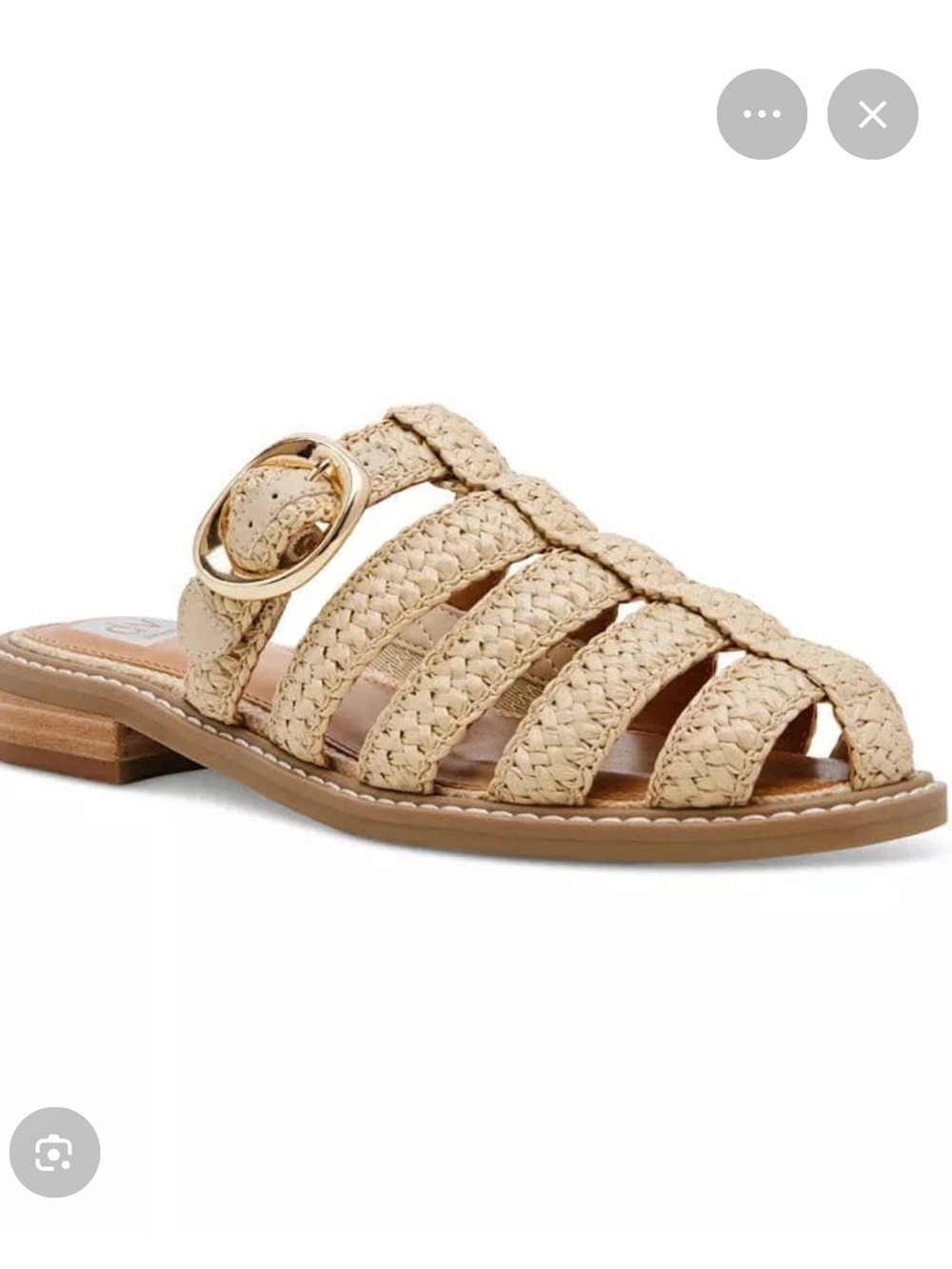Dolce Vita Fyona Rafia Sandal